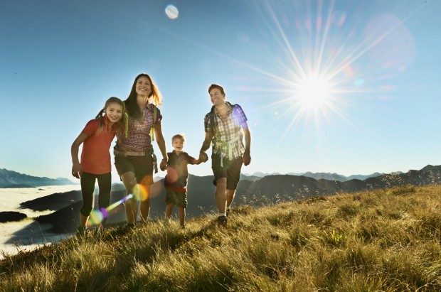 Familienwanderung © Flachau Tourismus
