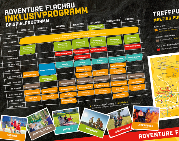 Family Adventure Beispiel-Wochenprogramm 2021